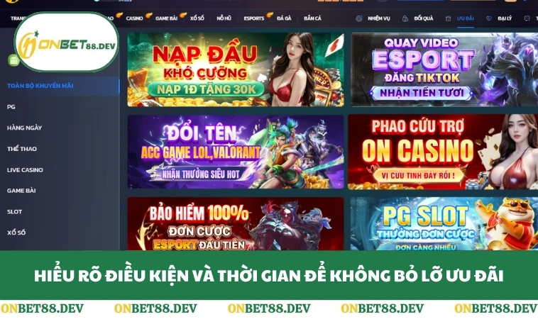 Hiểu rõ điều kiện và thời gian để không bỏ lỡ ưu đãi