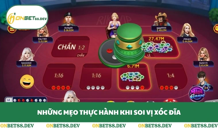 Cách Bắt Vị Xóc Đĩa Hiệu Quả - Bí Quyết Nâng Tỷ Lệ Thắng 99% 3 Những mẹo thực hành khi soi vị xóc đĩa